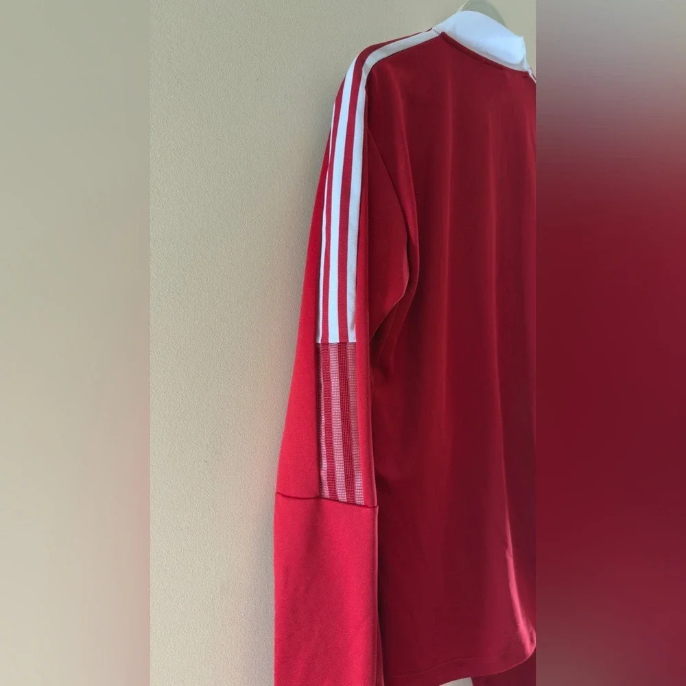 Adidas Men's Tiro 21 Track Jacket & Pants Ser - Team Power Red pants Sz M‎ top S